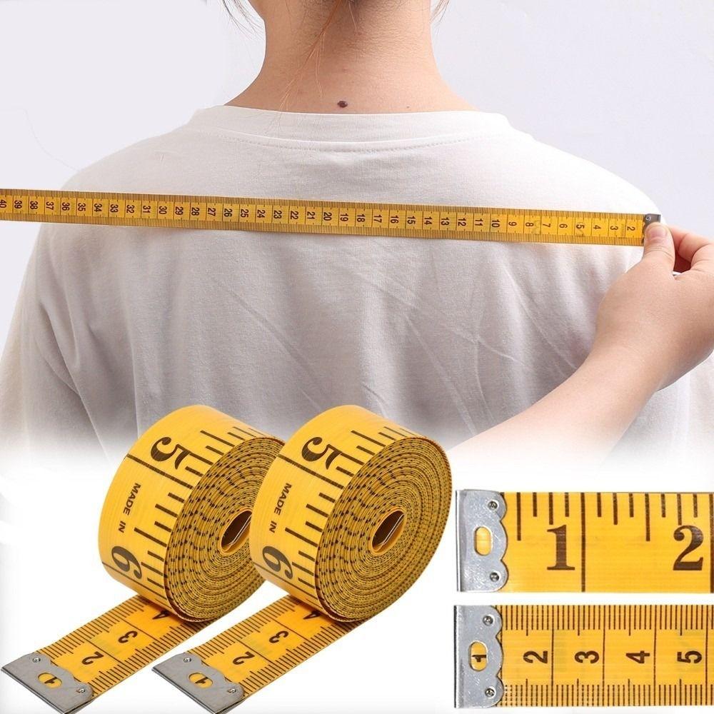 PVC Soft Tape Measures Double Scale Flat Ruler Portable Body Measuring Ruler