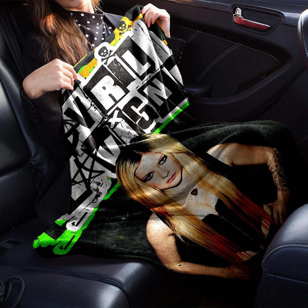 Anarchy Music Blanket Soft Throw Blanket For Home Bedroom Bed Sofa Travel Office Solid Christmas Blanket