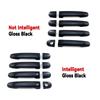 For Toyota Alphard 2003 - 2012 Abs Silver Black and Carbon Fiber Car Door Handle Cover Trim Car Accessories Exterior Decorate