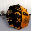 1pc Halloween Spooky Automatic Open 8-Rib Windproof Umbrella, Travel & Commuting, Suitable for All Seasons