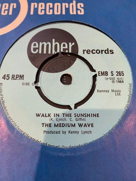 Пластинка 7 дюймов DAVEY PAYNE THE MEDIUM WAVE A Walk In The Sunshine EMBS265 Ember Records 1969 UK Rock Б/у