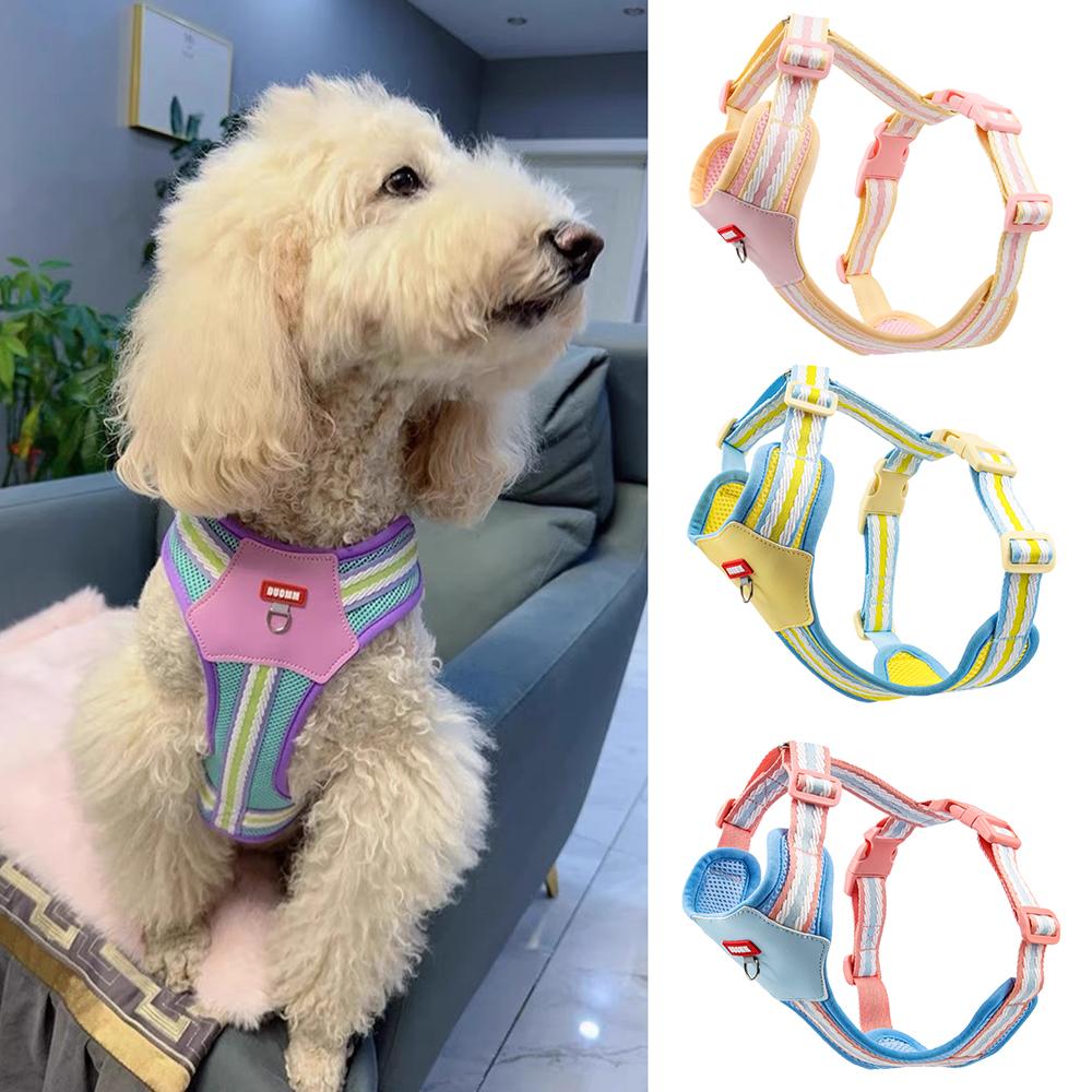 Newest Puppy Dog Walking Harnesses No Pull Pet Harness for Small Medium Dogs Pomeranian Poodle Pug Mascotas Accessories Supplies