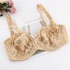 Increase Cup Steel Ring Thin Section Plump Sexy Bra Lace Anti-sagging Female Large Size Underwear