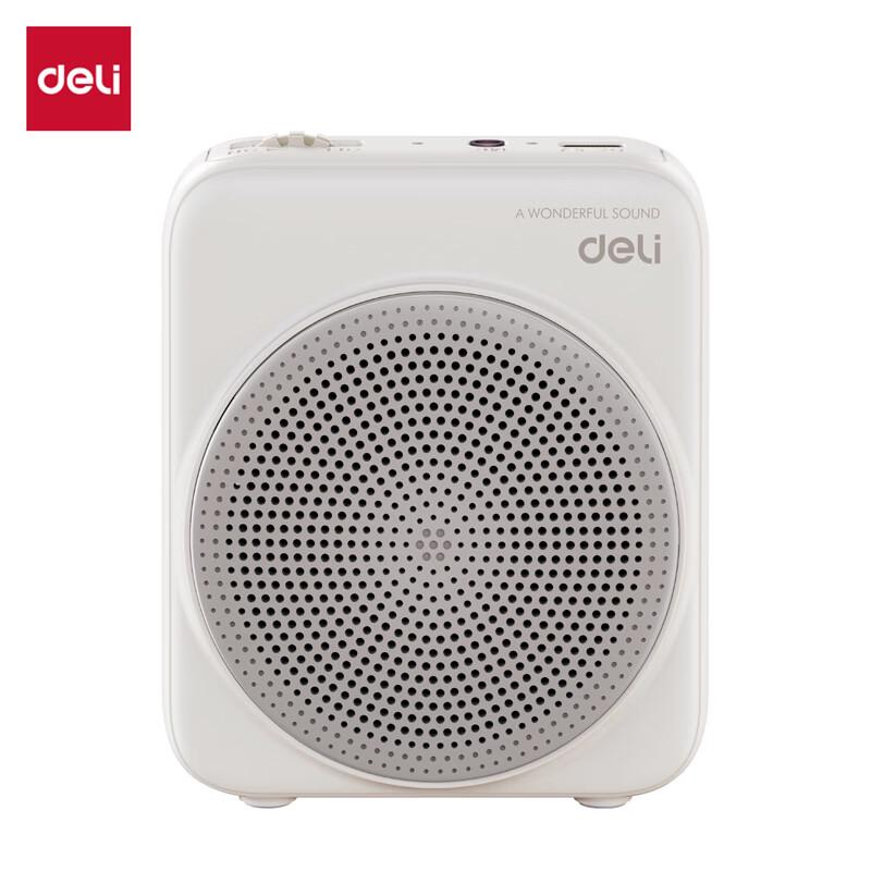 Deli LT902 5W Portable Amplifier with Microphone CN plug (adapter included)