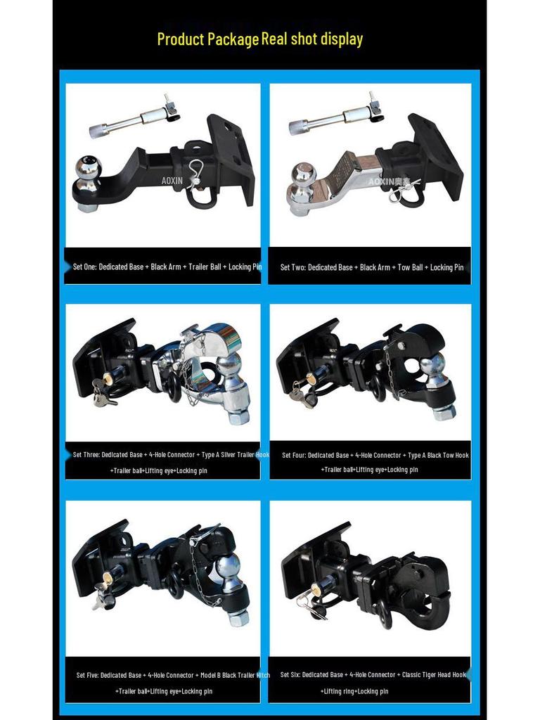 Буксировочный крюк для Land Rover Discovery 4, Range Rover Sport, Discovery 3 - Подходит для прицепа, балки, яхты, мотоцикла, лодки