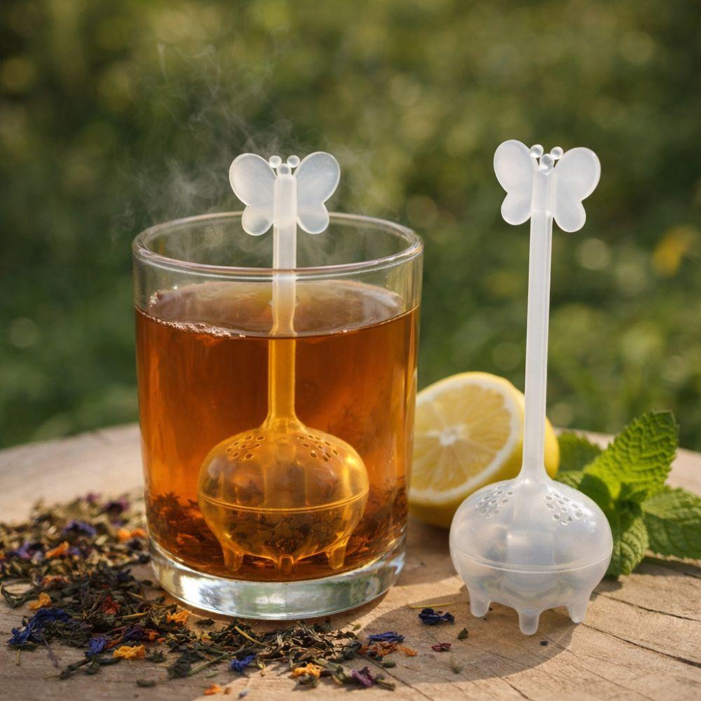 Food Grade Lemon Tea Maker Plastic Tea Infuser Stirring Tool Tea Strainer Home Office