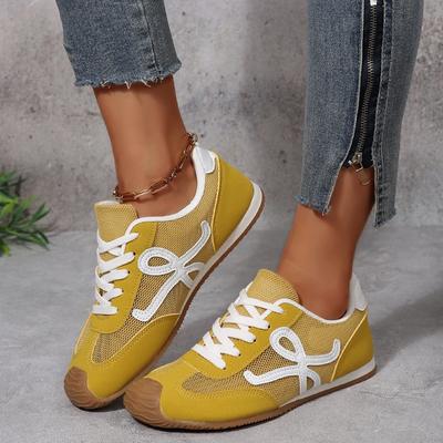 Мода 2025 НОВЫЕ женские кроссовки Удобные и дышащие Подходят для спорта Шнуровка Перфорация Обувь Кроссовки на мягкой подошве