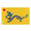 Drapeau - Dynastie Qing - Etendard 1890-1912 - 90x150 Cm - Polyester - Impression Recto/verso