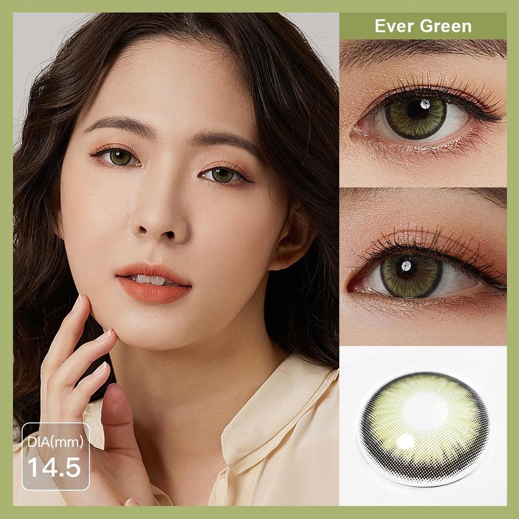 Colored Contact Lenses with Diopters Diamond Eye Lens Myopia Lenses for Vision (-1.00~-6.00) Prescription Lenses Color Contacts