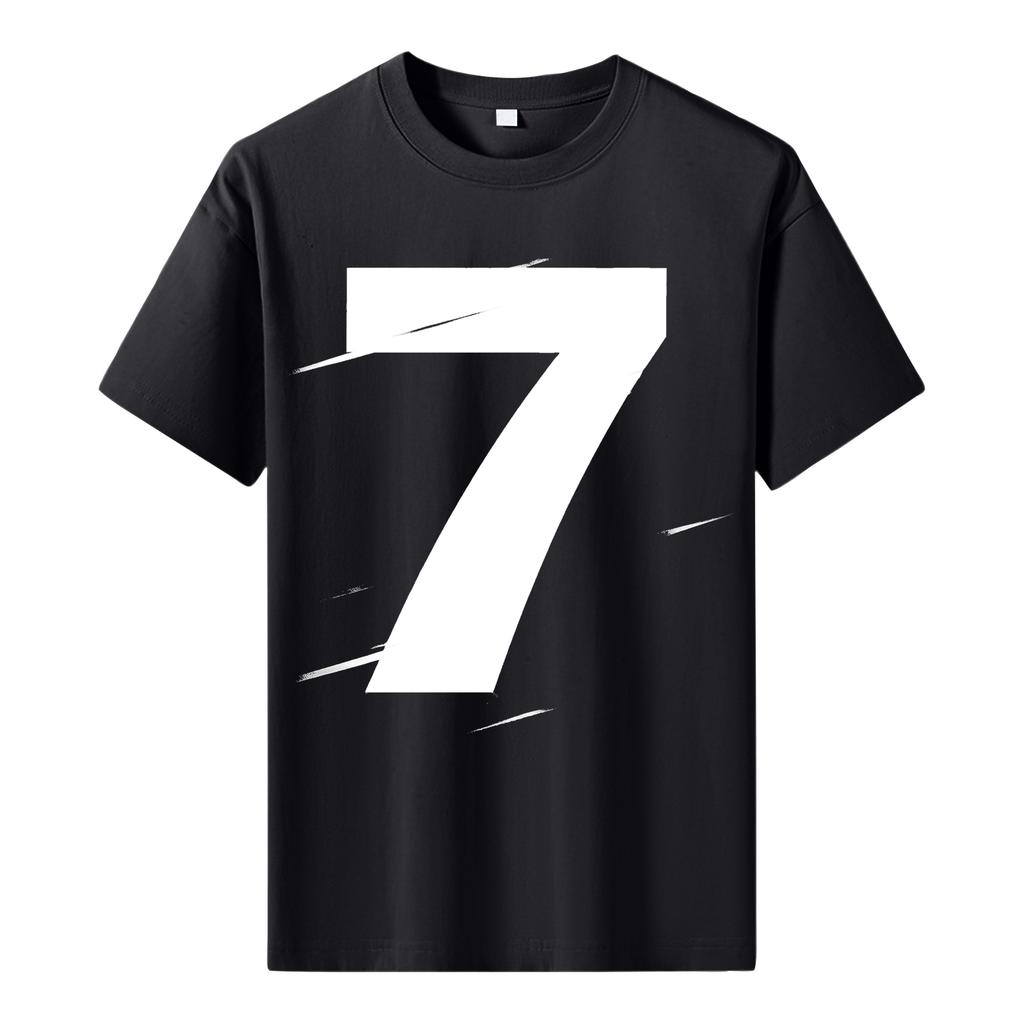 Мужская футболка с коротким рукавом с принтом Мужская свободная повседневная футболка с коротким рукавом