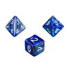 XSAJU TRPG Dice, Polyhedral Dice, 7-Piece Set, 4-Sided, 6-Sided, 8-Sided, 10-Sided, 12-Sided, and 20-Sided, for Card Games, Tabletop Games, and Educat