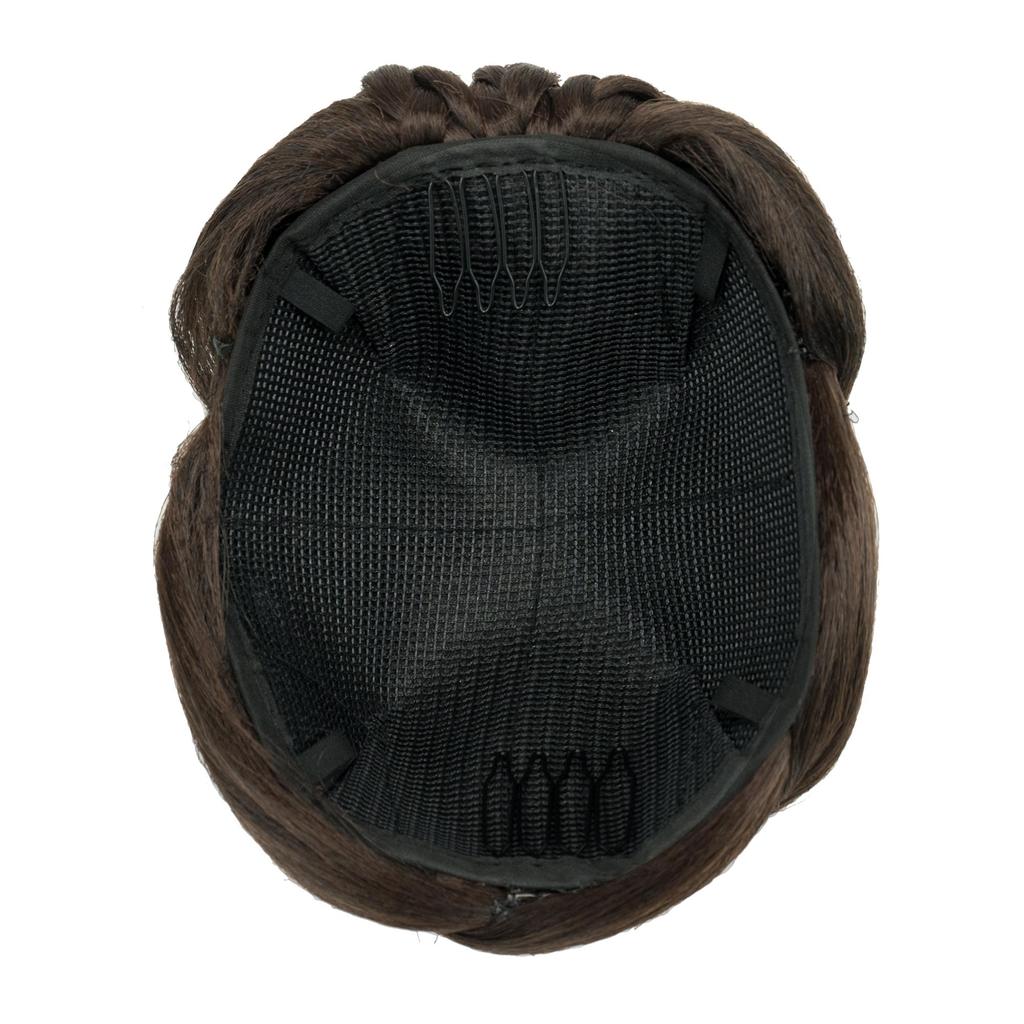 Плетеный шиньон для танцора, накладные волосы в виде пончика, аксессуары для волос, резинки для волос, булочка, заколки для парика, прическа для женщин