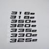 3D ABS Car Rear Emblem Letters Sticker For BMW 316e 318e 320e 325e 330e 340e 335e 520e 528e 530e 540e 550e 730e 740e 740Le 750Le Ak2
