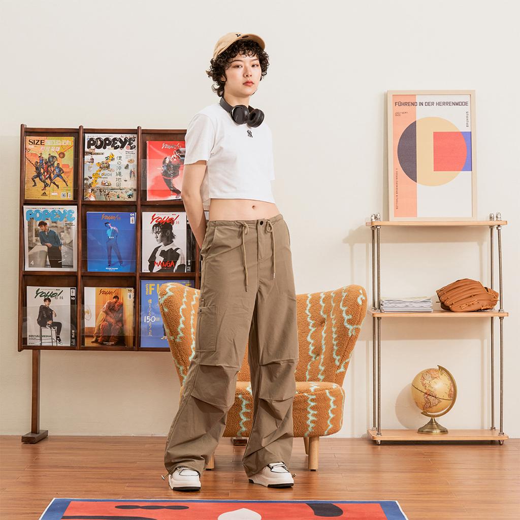 New MLB T Shirt Women's Ivory White 3FTSB0733-50IVS