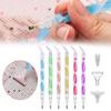 Sewing Accessories Spiral Flower 5D Diamond Painting Diamond Painting Pen Resin Pen Point Drill Pen
