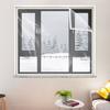 Зимняя изоляционная штора Прозрачная тепловая штора Оконный экран Самоклеящаяся защитная пленка для окон Оконный брезент Keep