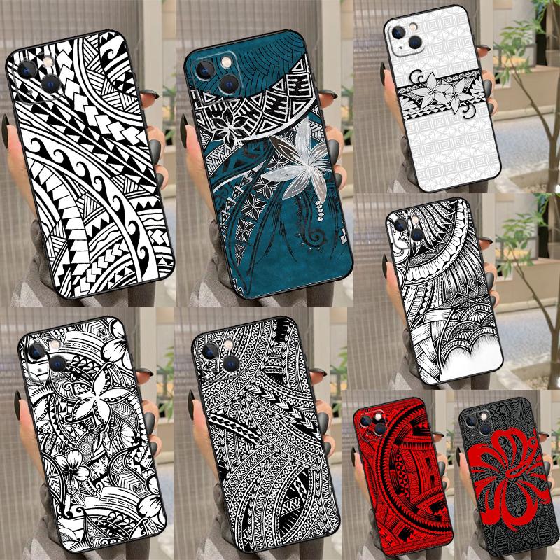 Дизайн в полинезийском стиле Чехол Для iPhone 15 16 Pro Max 12 13 Mini 11 14 Pro Max XS X XR 15 16 Plus Чехол