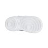 Nike Court Borough Low Slip Resistant, Breathable, Lightweight Low top Skateboard Shoes Pure White Infant And Toddler 870029-100
