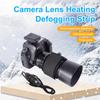 Регулируемая лента-обогреватель для объектива DSLR камеры, USB-обогреватель для объектива, Обогреватель для фотосъемки, Контроль температуры, Обогреватель от росы