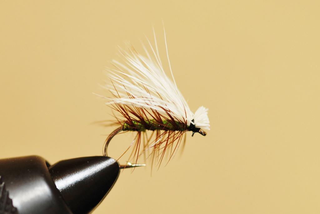 Fly Shop Полный набор мушек SD Selection Elk Hair Caddis Olive Set 12 12 No.