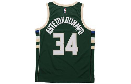 Nike Баскетбольная майка NBA Милуоки Бакс Джанис Адетокумбо Icon Edition 864489-323