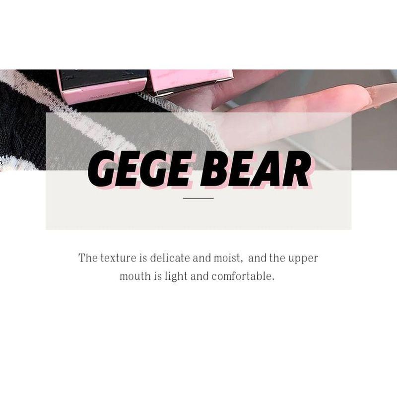 Gege Bear - Блестящая жидкая помада для губ с глянцевым финишем - 6 цветов