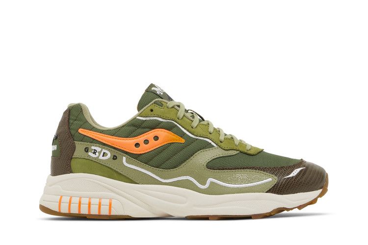 Мужские кроссовки Saucony 3D Grid Hurricane Maybe Tomorrow Tortoise