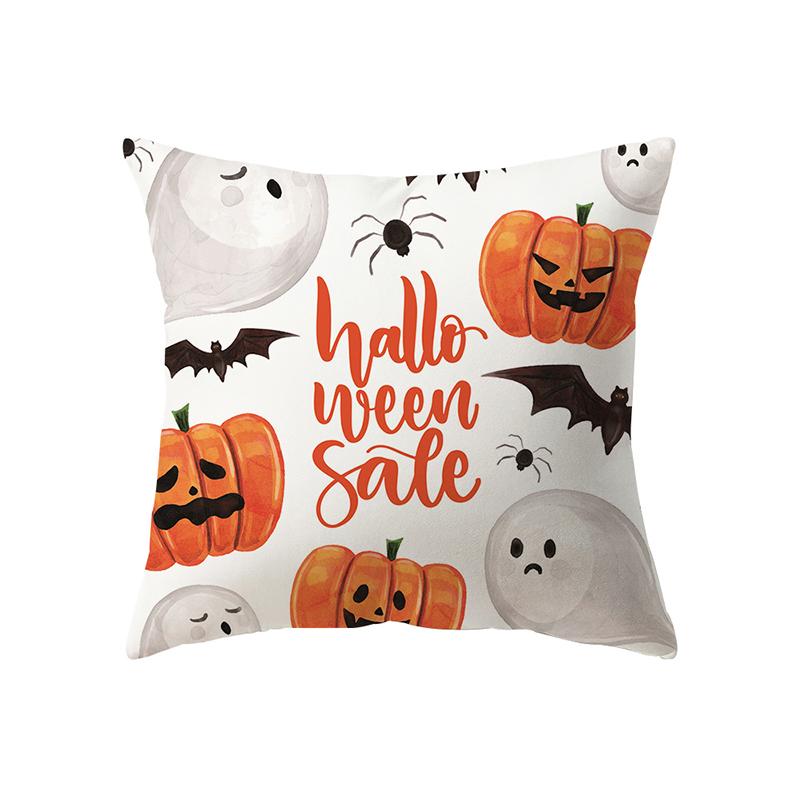 Хэллоуин тема ужас тыква черный кот принт узор наволочка дома гостиная диван украшения подушка наволочка