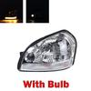 Внешние аксессуары для Hyundai Tucson 2005 2006 2007 2008 2009 2010 Автомобильные Дневные Ходовые Огни Фары Сигнальная Лампа в Сборе