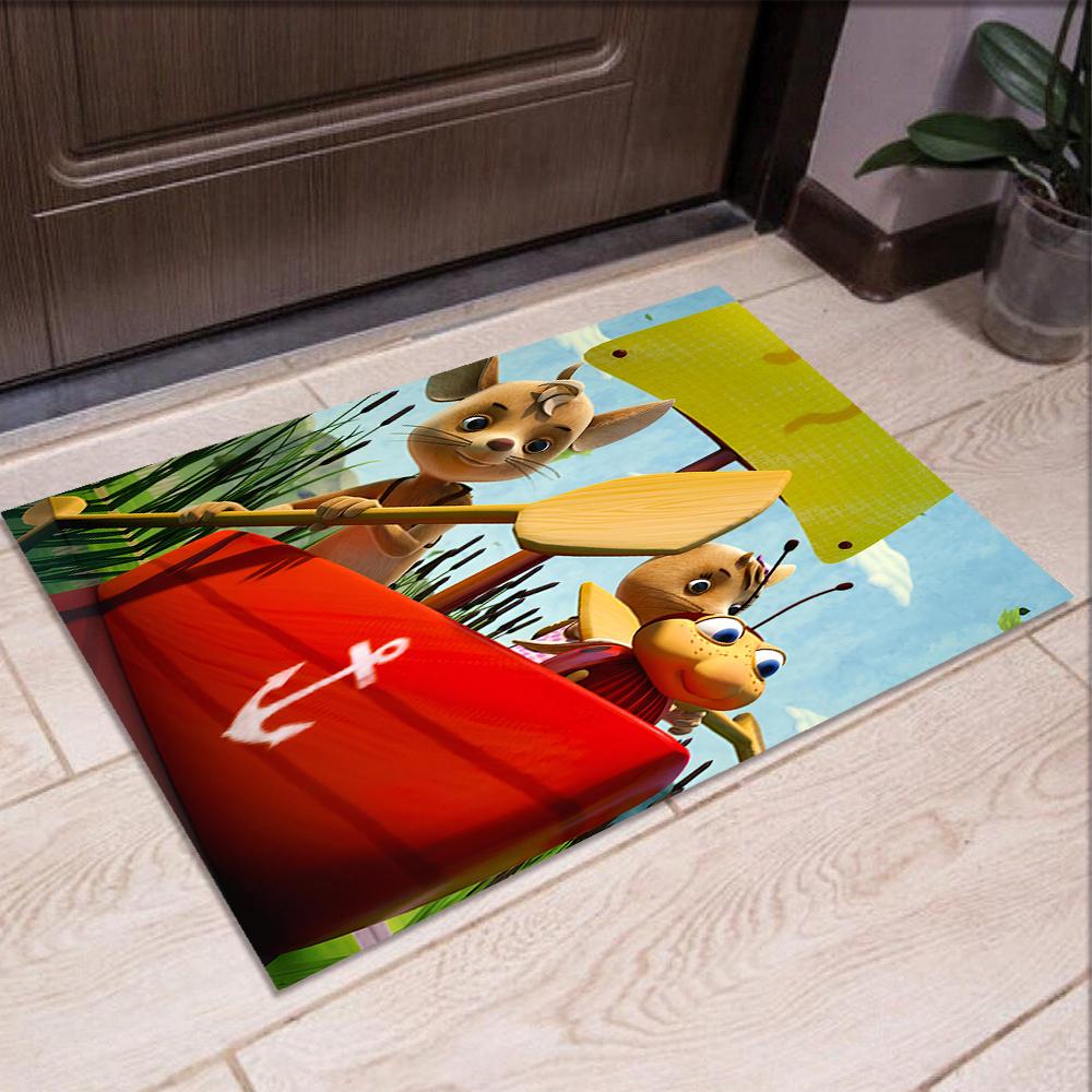 JoNaLu Printed Carpet Rug for Office Chair Living Room Bedroom Kitchen Room Decor Gifts