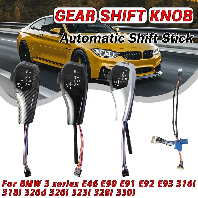 LED Gear Shift Knob Shifter Lever For BMW 1 3 5 6 Series E90 E60 E46 2D 4D E39 E53 E92 E87 E93 E83 X3 E89 Automatic Accessories