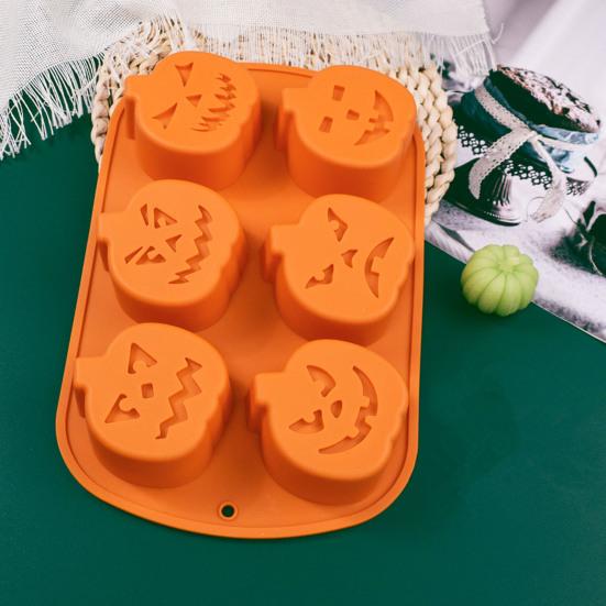 Форма для выпечки на Хэллоуин, тыква, паук, сова, форма черепа, антипригарное мытье в посудомоечной машине, шоколадные конфеты, желе для торта