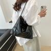 2024 New Spring Stylish Shoulder Crossbody Bag For Women Chic Street Style Pu Bucket Bag In Black/brown/silver/white