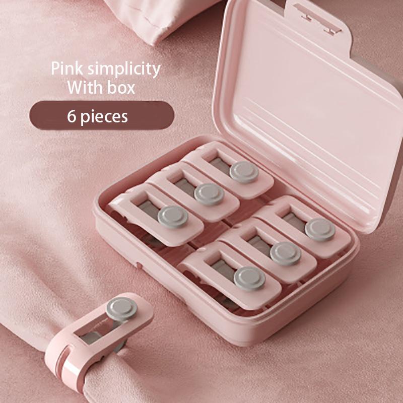 6 штук нескользящего одеяла, зажим для простыни, прищепка, безыгольный держатель для одеяла, пластиковая застежка для одеяла, держатель для куртки, защита для сна