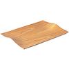 Curved Handle Tray 440x310mm Willow Wooden Tray 45141 Non-slip