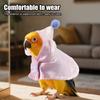 Parrot Cloak Cute Birds Costume for Cosplay Photography Pet Birds Outfit for Budgerigar African Greys Parakeet Conure Cockatiel Love Birds Finches