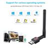 1PC Mini USB WiFi Adapter 150Mbps 2.4G Wireless Network Card USB LAN Dongle 802.11 B/g/n 5db Antenna Wi Fi Receiver For PC Laptop