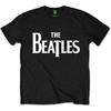 The Beatles Unisex Adult Drop T Logo T-Shirt