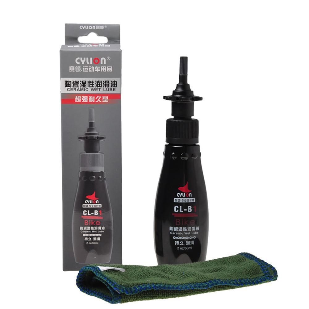 60 мл велосипедное масло, смазка для велосипедных цепей, смазочное масло, инструменты для ремонта цепей с чистящей тканью, аксессуары для езды на велосипеде, запчасти