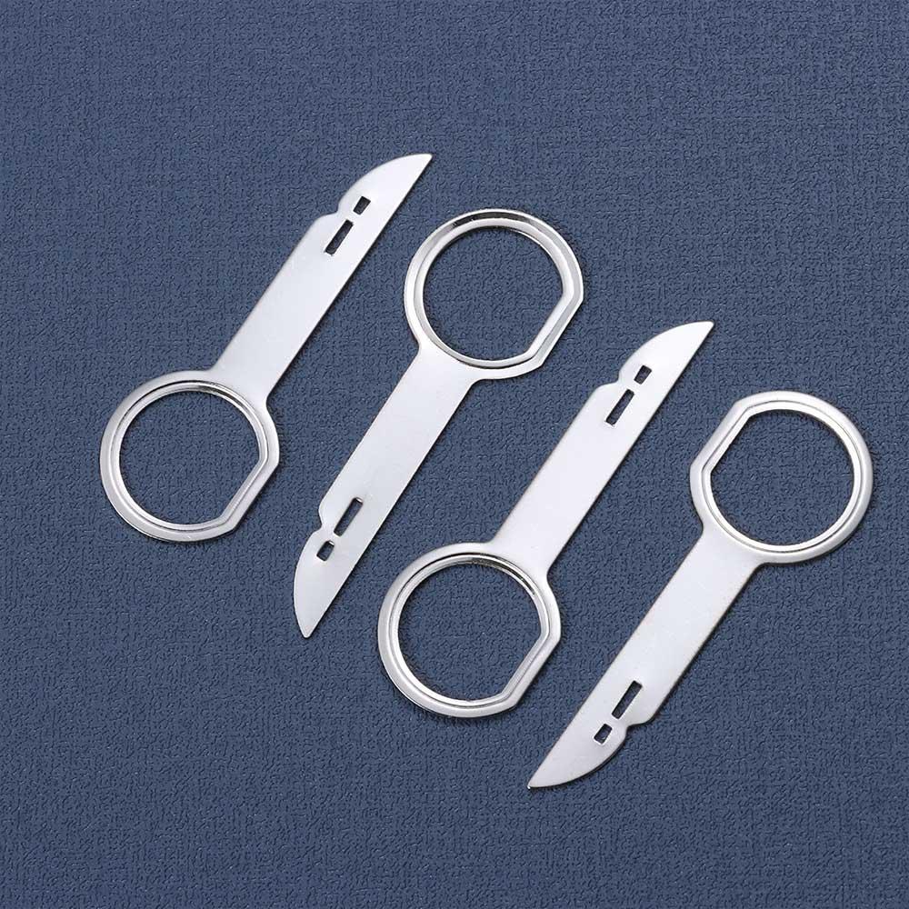 4 шт. практичный стильный полезный инструмент для снятия стерео радио CD ключ для снятия автомобильного радио