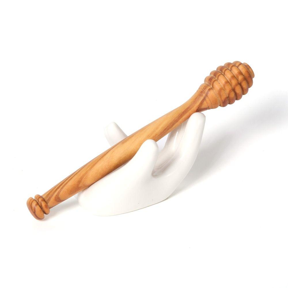 10/15/16cm Wooden Honey Dipper Handmade Wooden Honey Stirrer Honey Stirrer Spoon  Home Kitchen