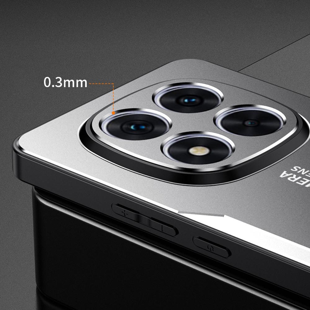 Для Xiaomi Redmi Note 14 Pro 5G/Poco X7 5G Чехол для телефона Алюминиевый сплав ТПУ ПК Задняя крышка