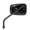 Tanax Bike Mirror Napoleon Azet Mirror Black Left and Right Common 8mm Positive Thread AZ-104-8