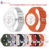 Силиконовый ремешок Heroland для умных часов Huawei Watch GT Cyber Watch + защитный чехол для замены браслета, аксессуары