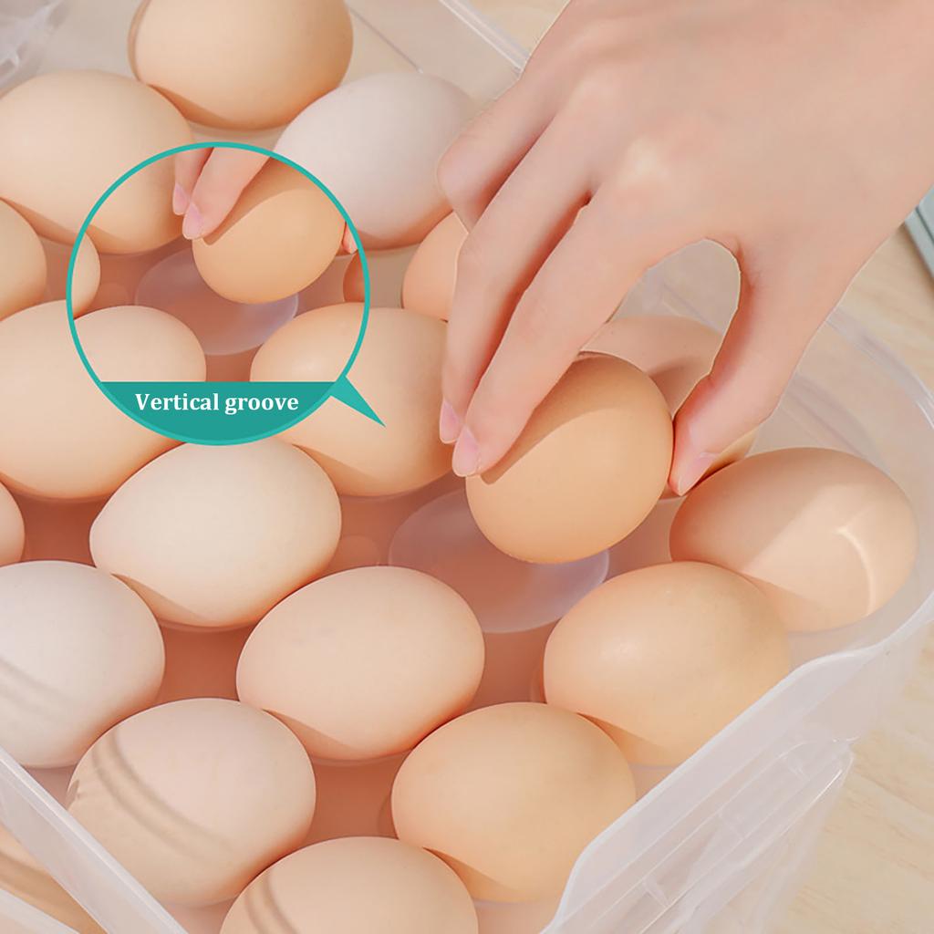 Холодильник на 20 отделений, коробка для яиц, коробка для хранения свежих яиц, стойка для яиц