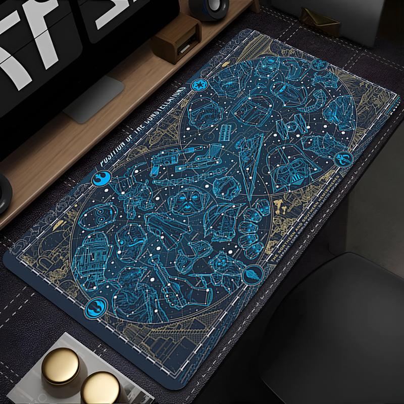 Desk Mat Mousepad Anime Star Wars Mouse Pad PC Accessories Gamer Portable Keyboard Pad Gaming PersonalityFilled Extended Mats