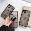 ГОРЯЧИЙ Чехол для телефона в стиле авиамаршрутов для iPhone 17 16e 16 15 14 13 12 11 Mini Pro Air Max X XR XSMax 7 8 6 Plus Матовый