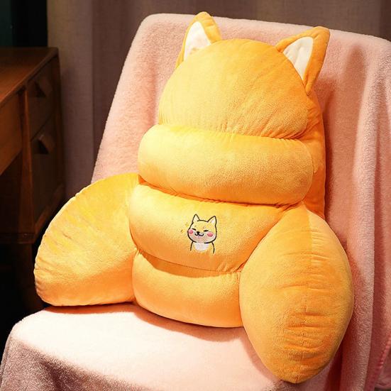 Подушка для чтения на кровати с поддержкой подлокотников на молнии. Супермягкая полностью заполненная спинка. Подушка для дивана и дивана.