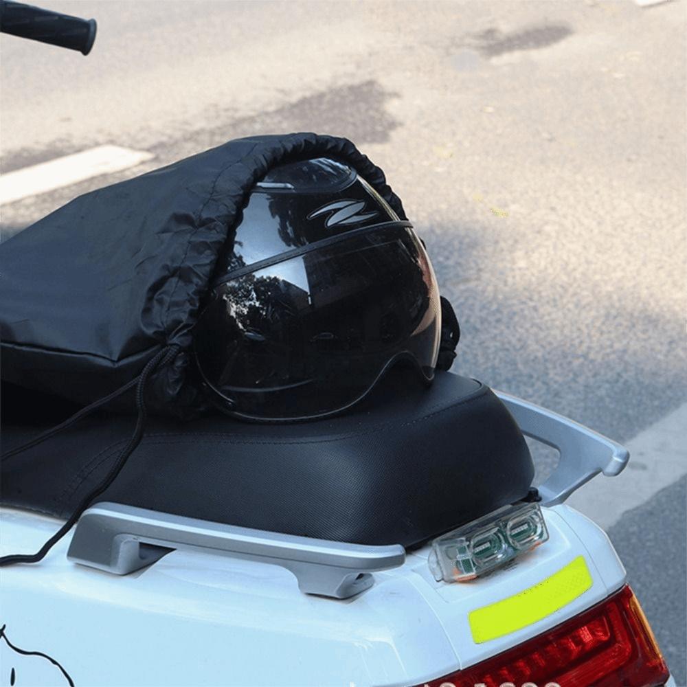 Large Capacity Motorcycle Scooter Electircbike Cycling Drawstring Carrying Pouch Helmet Storage Bag