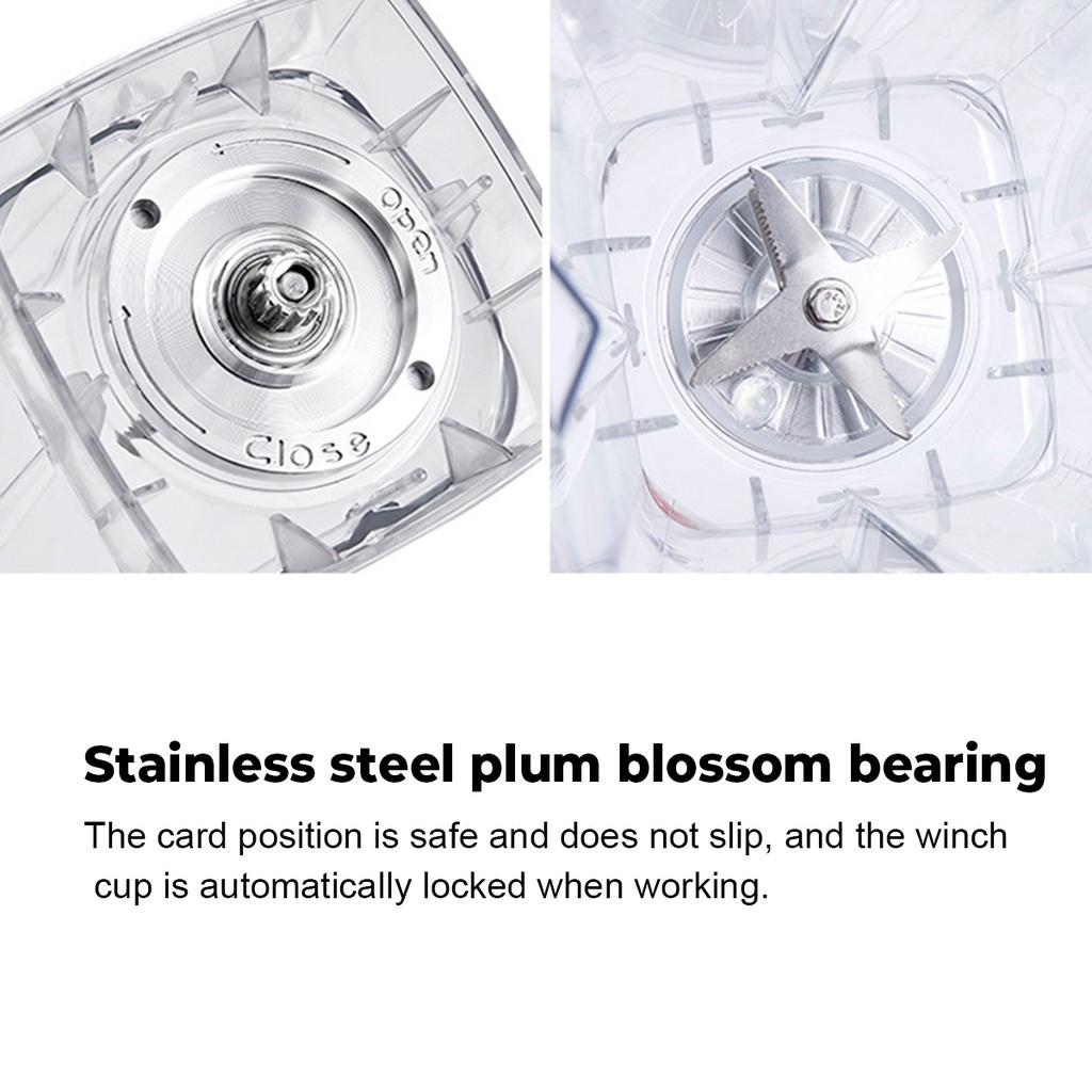 4500 Вт, 2,5 л, без бисфенола А, профессиональный сверхмощный коммерческий таймер, блендер, миксер, соковыжималка, кухонный комбайн, дробилка для смузи, кухни